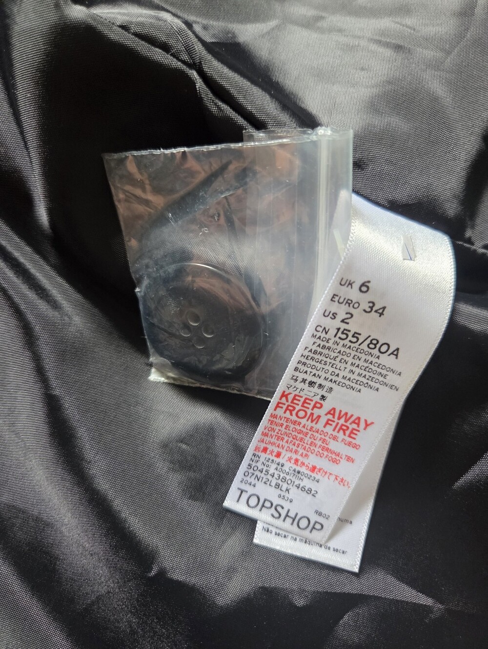Topshop Faux Leather Trench - Picture 10 of 10